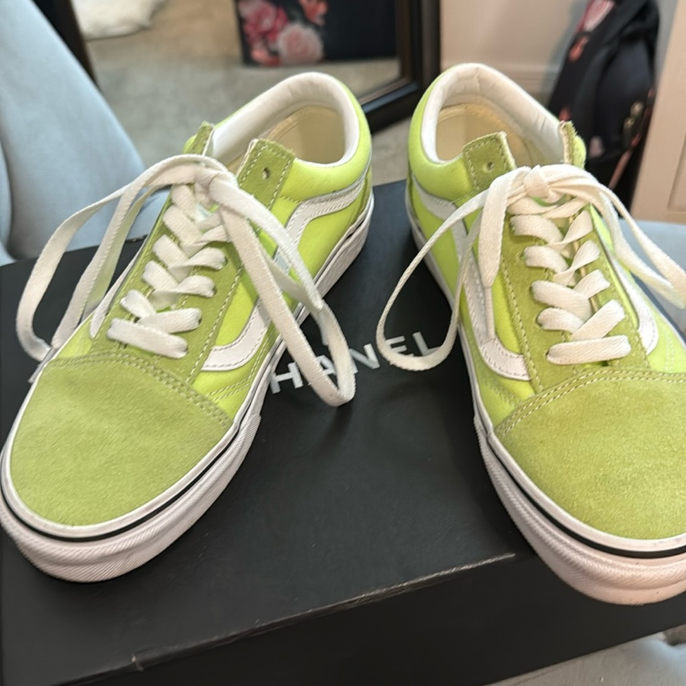 Lime green vans